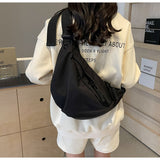 Ndyad versatile nylon cloth crescent bag HZ1024