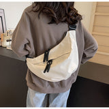 Ndyad versatile nylon cloth crescent bag HZ1024