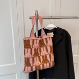 Ndyad capacity woolen knitted handbag HZ1024