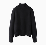 Ndyad Gold Button Twill Blended Sweater HZ1024