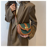 Ndyad contrast color saddle bag HZ1024
