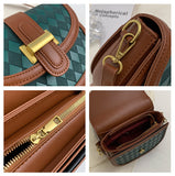 Ndyad contrast color saddle bag HZ1024
