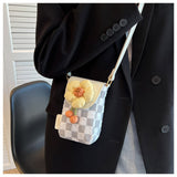 Ndyad Lightweight Canvas Flower Mini Crossbody Phone Bag HZ1024