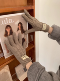 Ndyad screen winter warm knitted gloves HZ1024