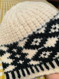 Ndyad diamond plaid warm wool hat HZ1024