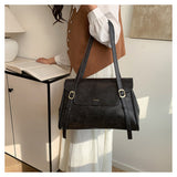 Ndyad texture large capacity commuter shoulder bag HZ1024