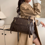Ndyad texture large capacity commuter shoulder bag HZ1024