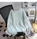 Ndyad Sequined 3D Flower Knitted Sweater HZ1024