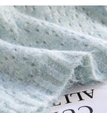 Ndyad Sequined 3D Flower Knitted Sweater HZ1024