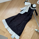 Ndyad A-line beaded Halter Short Prom Dress,Homecoming Dress HZ1024