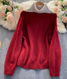 Ndyad Long Sleeve Sweater High Neck Sweater HZ1024